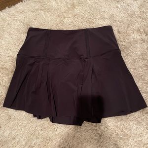 Purple lulu tennis skirt